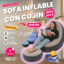 SOFA INFLABLE CON COJIN sofa inflable con cojin de montanlife.com