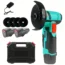 Mini Pulidora inalámbrica con de 24W + 4 discos de 3" Marca Makita