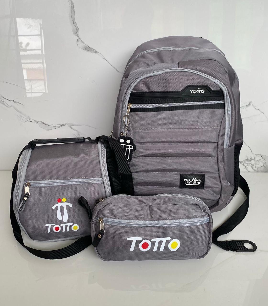Combo Totto Maleta, Lonchera y Morral Regreso a clases 🏫