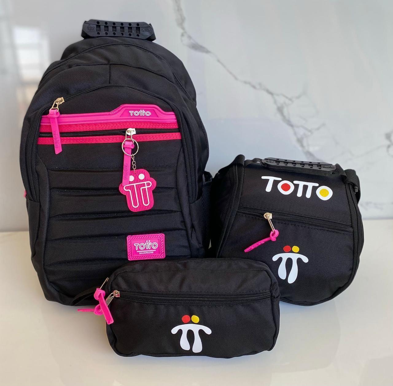 Combo Totto Maleta, Lonchera y Morral Regreso a clases 🏫