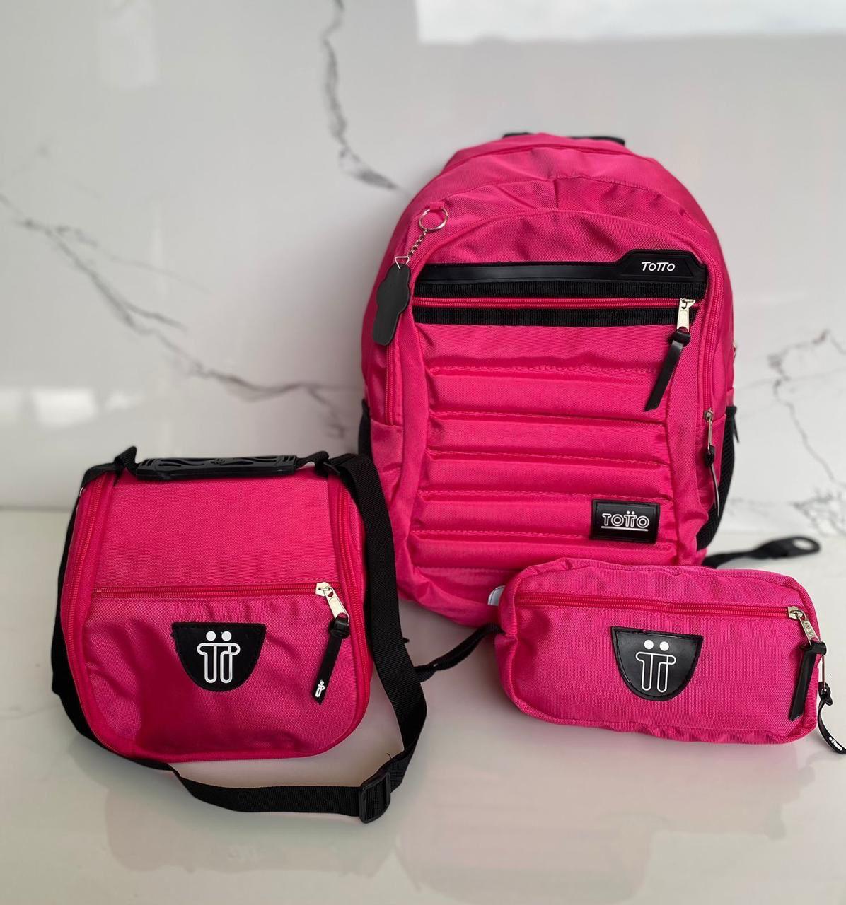 Combo Totto Maleta, Lonchera y Morral Regreso a clases 🏫