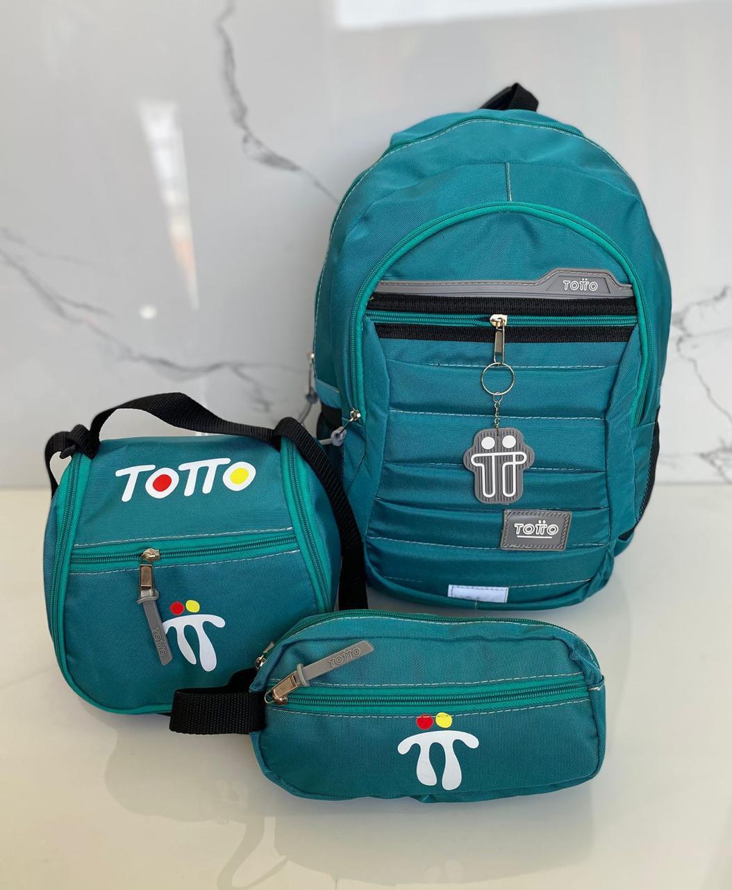 Combo Totto Maleta, Lonchera y Morral Regreso a clases 🏫