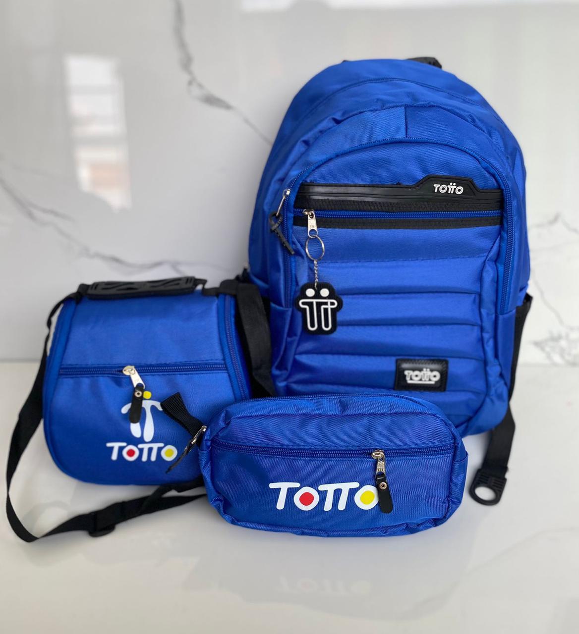 Combo Totto Maleta, Lonchera y Morral Regreso a clases 🏫