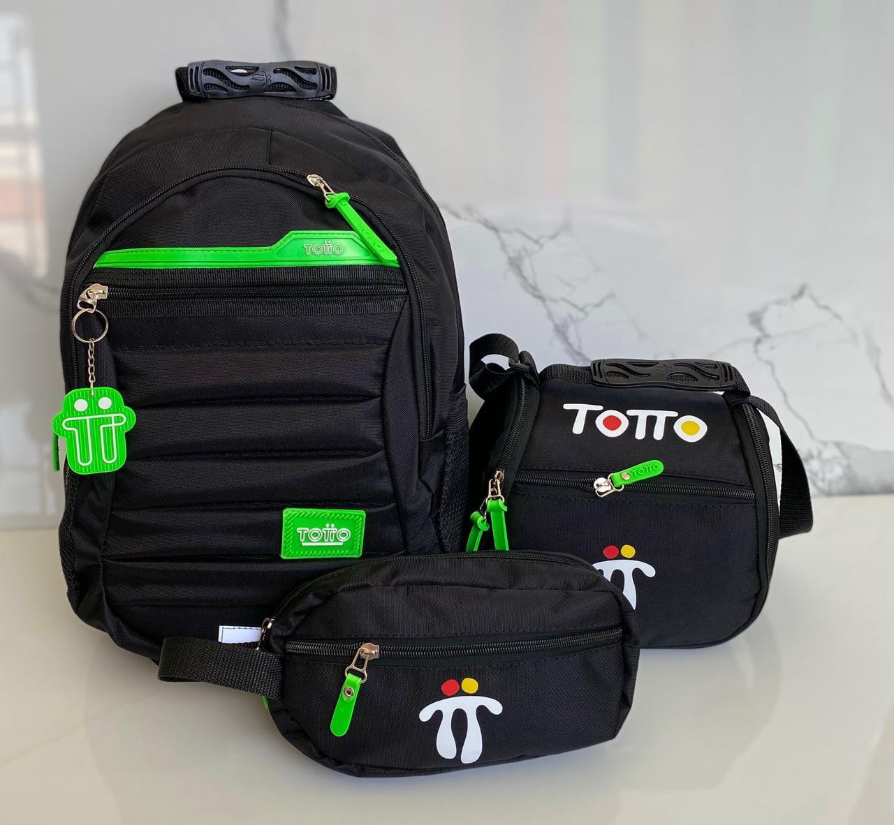 Combo Totto Maleta, Lonchera y Morral Regreso a clases 🏫
