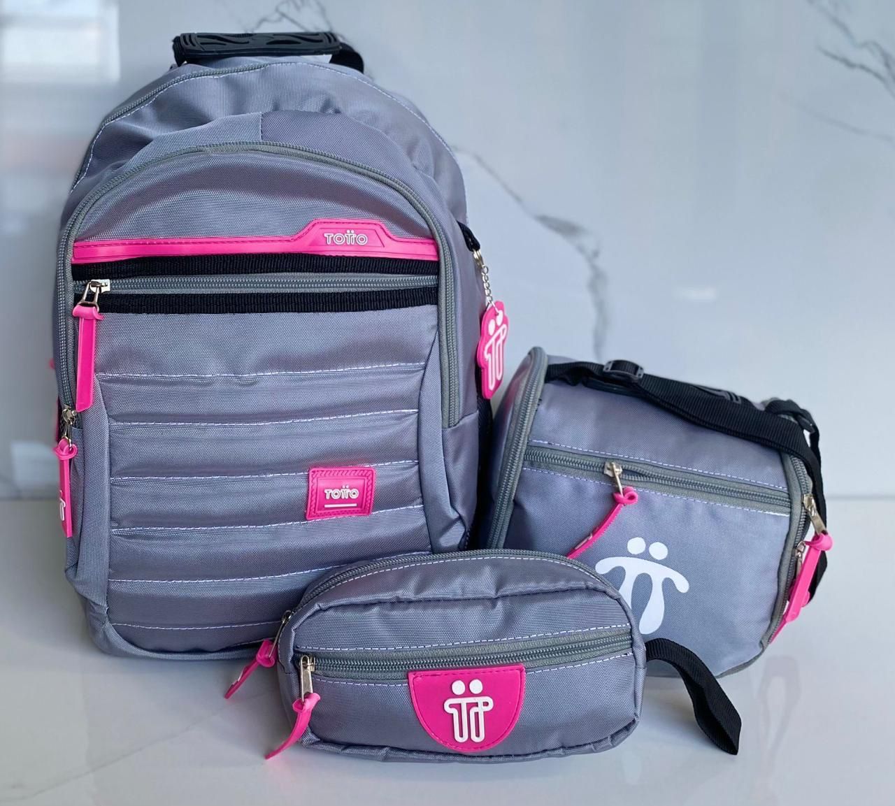 Combo Totto Maleta, Lonchera y Morral Regreso a clases 🏫