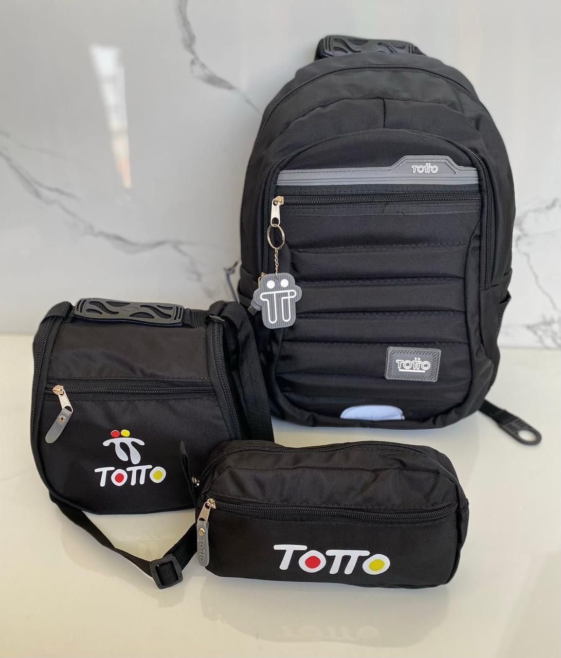 Combo Totto Maleta, Lonchera y Morral Regreso a clases 🏫