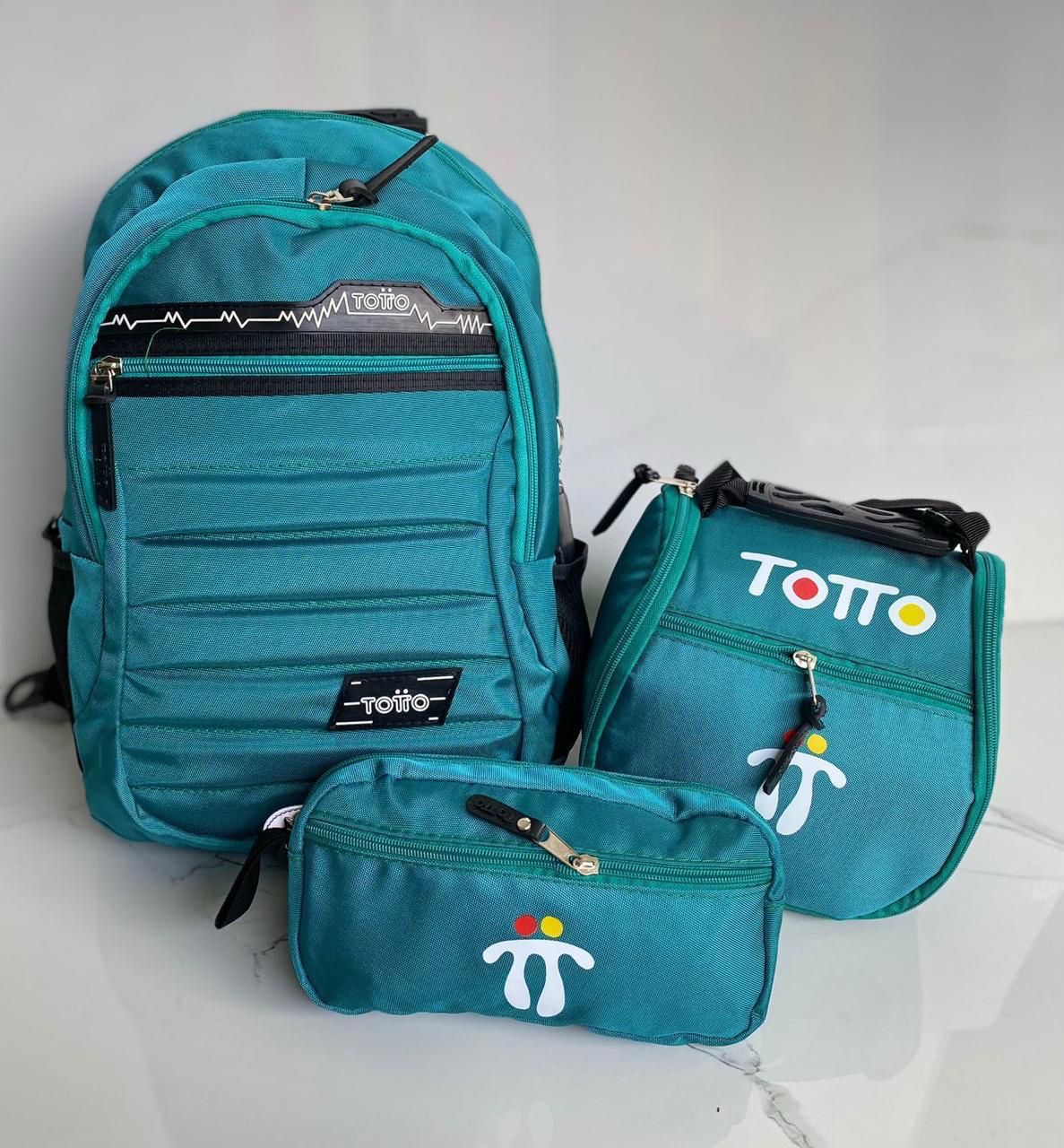Combo Totto Maleta, Lonchera y Morral Regreso a clases 🏫
