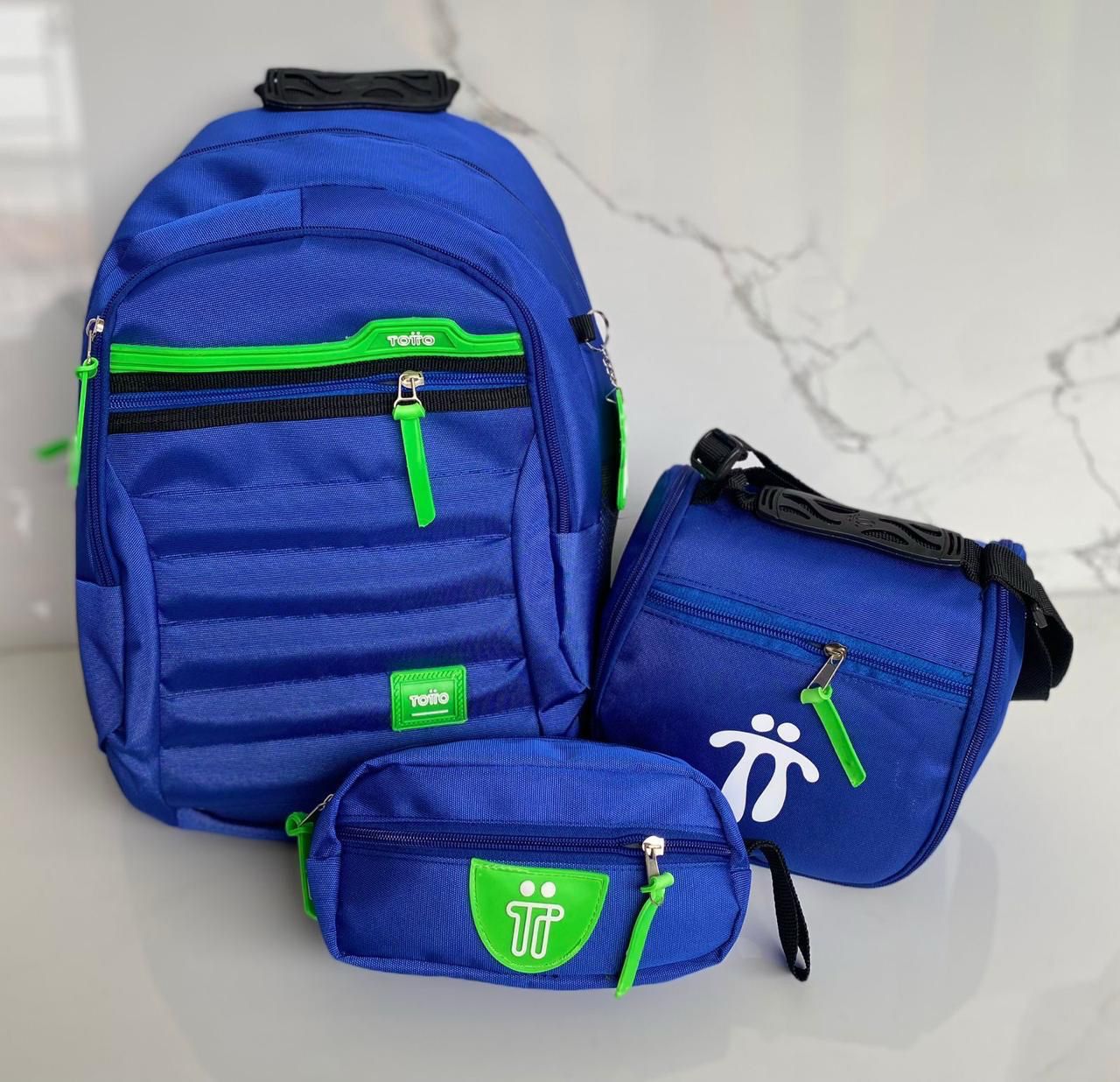 Combo Totto Maleta, Lonchera y Morral Regreso a clases 🏫