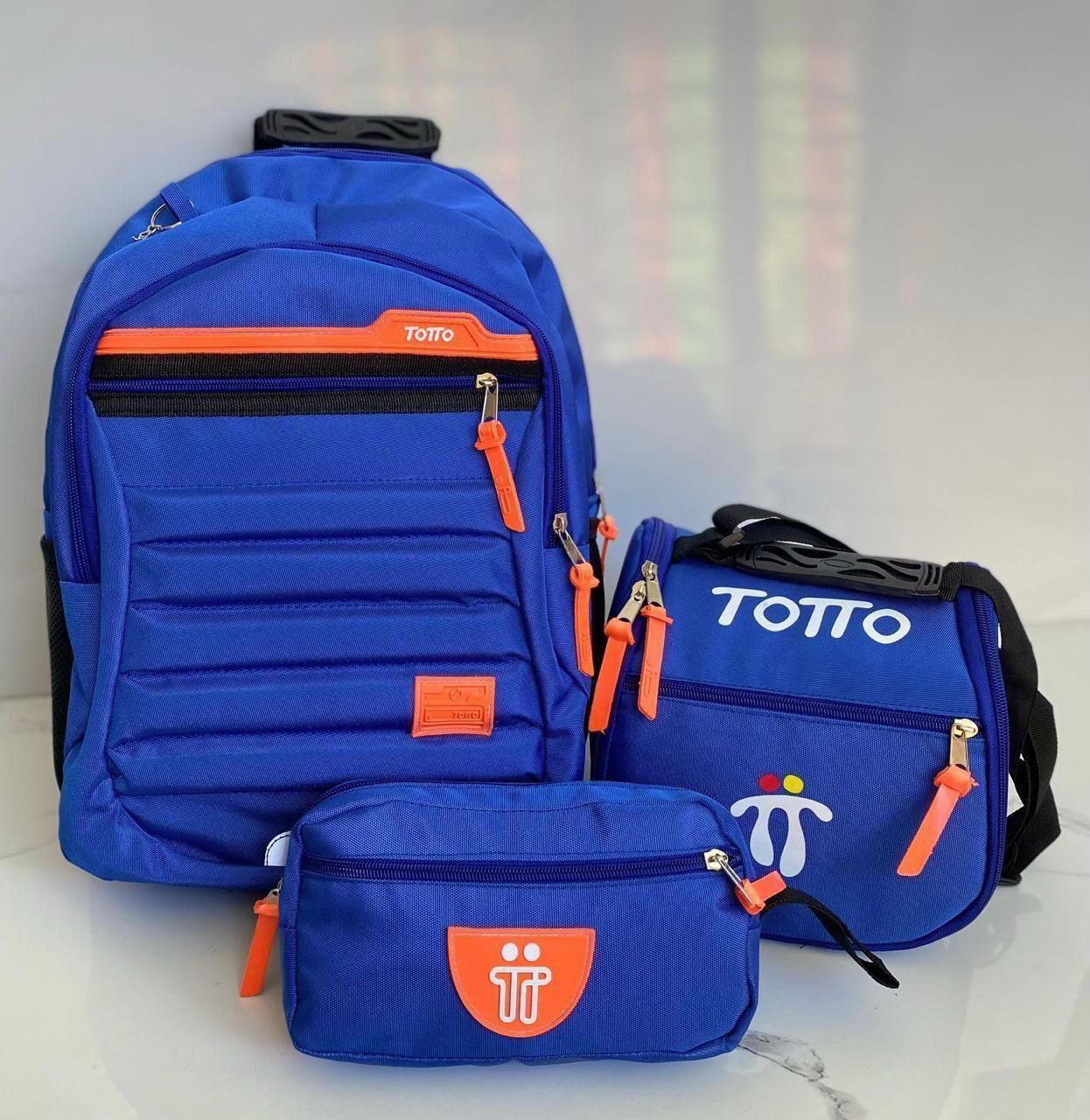 Combo Totto Maleta, Lonchera y Morral Regreso a clases 🏫