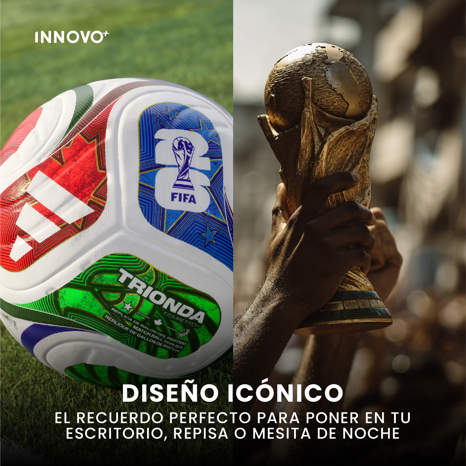 ⚽Super Combo balón + copa mundial Estados Unidos 2026