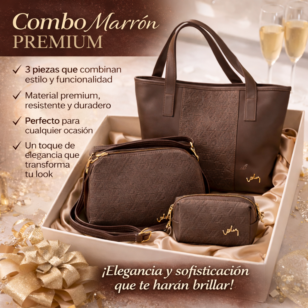 Combo 3 en 1 Mujer Velez 🎁