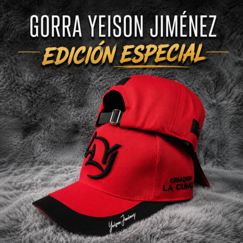 Gorra Yeison Jiménez Con El Corazón🐴-Llévala Puesta En Tu Nuevo Oufit